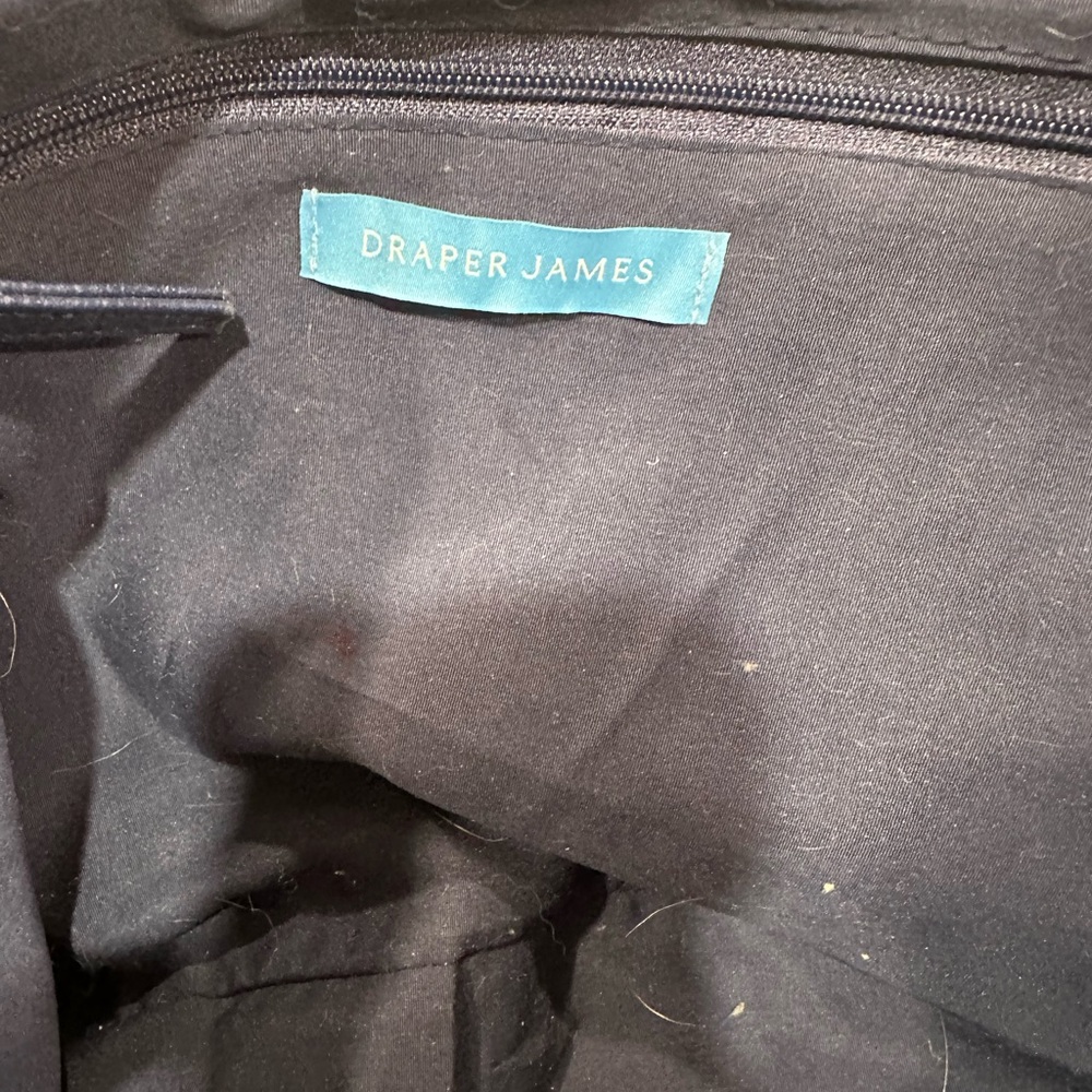 Draper James Elegant Tan Woven Tote Bag - Picture 2 of 7